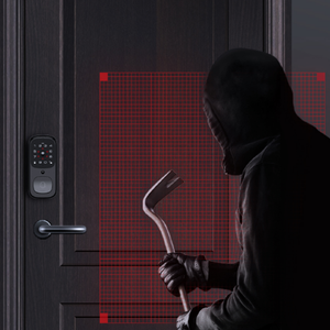 新入荷 3-in-1 WiFi ドアベル 2K セキュリティカメラ 指紋認証 パスワード メカニカルキー Tuya アプリ デッドボルト スマートロック - Product Image 2