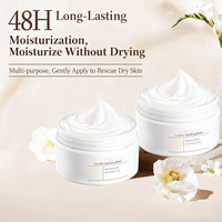 Crème hydratante apaisante et protectrice OEM à l'acide hyaluronique et à la lanoline, soin intensif anti-gerçures et anti-éclatement