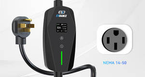 7.68kw 32A เครื่องชาร์จแบบพกพา EV เฟสเดียวเครื่องชาร์จแบบพกพา evse บ้านที่ชาร์จรถยนต์ไฟฟ้า - Product Image 6