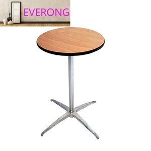 Table basse carrée moderne en bois massif et acier pour intérieur, bars, hôtels, salles à manger, extérieur - pour banquets <span class=keywords><strong>de</strong></span> <span class=keywords><strong>mariage</strong></span>, cocktails - Product Image 3