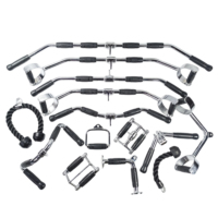 Accessoires divers en gros pour Squat Rack et Smith Machine pour la remise en forme à domicile - Barre de pression à câble pour exercices des bras et du torse