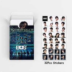 92 pièces/ensemble KPOP BUS World Tour Photocards autocollants Khunpol Peemwasu Phutatchai mode Selfie Lomo carte 32 pièces bricolage décalcomanie Fans cadeau - Product Image 6