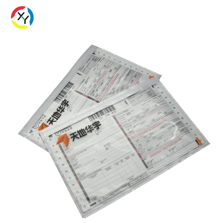 Ryhampaper 100 Pack 7.5" X 5.5" Clear Adhesive Top Loading Packing List Shipping Label Envelopes - View #3