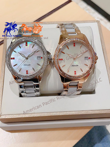 Reloj de madera para mujer, reloj de pulsera de cuarzo sencillo y moderno, nuevo diseño, reloj femenino, caja de regalo grabada personalizada - Product Image 5