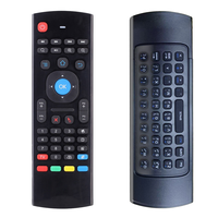 Ihomemix Fabricación OEM Personalizada, Control Remoto Inalámbrico con Retroiluminación para TV Box Android Multimedia Inteligente, Mini Air Mouse MX3