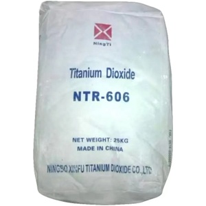 Dióxido de titanio rutilo NTR 606 Blanco CAS 13463-67-7 Grado industrial en polvo <span class=keywords><strong>Tio2</strong></span> - Product Image 1