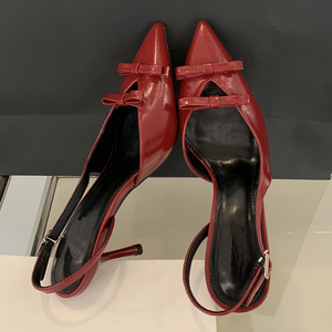 Customized Leather <b>Pointed</b> Designer Women's Shoes Sandals Sexy, Fashionable Elegant Sandals Party Summer Luxury Women's Shoes - Product Image 4