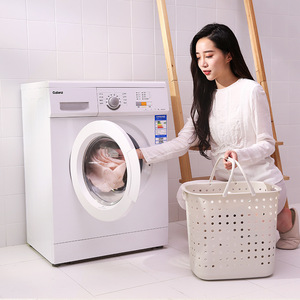 Arnoxin Plastic Laundry <b>Basket</b> Rectangle Portable Clothing Organizer for Household Bathroom <b>Storage</b> - Product Image 1