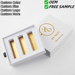 Prix usine personnalisé papier couché fiançailles petit emballage soins de la peau cosmétique maquillage Acu graines oreille ensemencement boîte d'emballage - Product Image 2