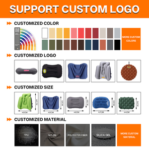 Materassino Gonfiabile Extra-Large MZ13, Comodo, Resistente all'Umidità e Durevole, Ideale per Campeggio su Erba o <span class=keywords><strong>Spiaggia</strong></span> - Product Image 4