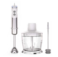 Ensemble de machine de mélangeur de nourriture de bâton électrique d'acier inoxydable de vitesse multi populaire mélangeur tenu dans la main portatif d'immersion commerciale