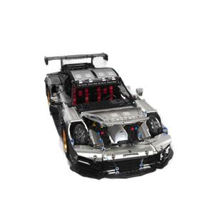 T2001 Silver Wing Supercar GT Racing Car Model 800+ Pieces <b>Building</b> <b>Block</b> Set For Teenagers Age 14 Up - Product Image 1