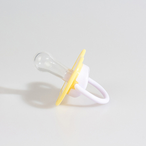 Cartone animato animale in silicone ciuccio bambino che dorme bocca morbida imita latte materno ciuccio neonato con anti parapolvere