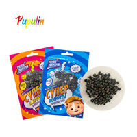 Halal Certificaat Kleine Jongen Groothandel Halal Gummy Zwarte Bonen Snoep Zuur Pittig Citroen met Fruitige Smaak