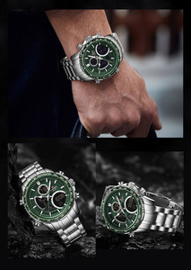 Custom Your Own Logo <span class=keywords><strong>Naviforce</strong></span> <span class=keywords><strong>9182</strong></span> Hombres Relojes de pulsera con azul para la moda Relojes de cuarzo digitales Hombres a prueba de agua - Product Image 6