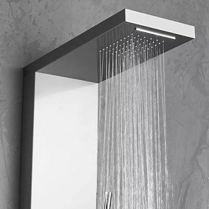 Panel <span class=keywords><strong>de</strong></span> <span class=keywords><strong>Ducha</strong></span> <span class=keywords><strong>de</strong></span> Acero Inoxidable <span class=keywords><strong>para</strong></span> Montar en la Pared, con 5 Funciones - Product Image 2