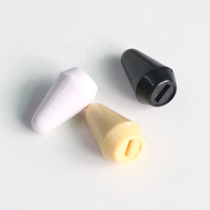 Punta de interruptor de guitarra grande vintage de plástico para selector de pastillas de 3/5 vías en colores blanco, negro e marfil para guitarra eléctrica - Product Image 5