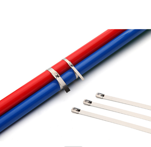 روابط صناعية بسحّاب وقفل للكابل من الفولاذ المقاوم للصدأ - Product Image 6