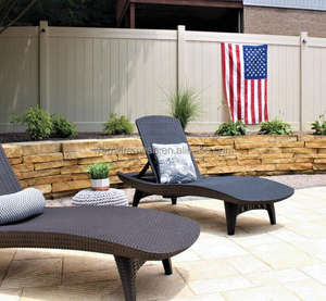 Paneles de Cerca de Vinilo Blancos Económicos de 6 Pies, Privacidad con Poste de Cerca de Vinilo, Panel de Cerca de Vinilo Blanco - Product Image 5