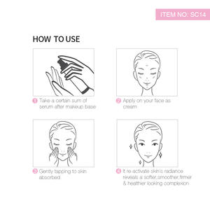 Pétale de rose Apprêt pour le visage Hydratant longue durée Eau de rose Essence Sérum Base Maquillage Cosmétiques - Product Image 6