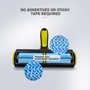 แปรงกำจัดขนสัตว์เลี้ยงแบบใช้ซ้ำได้ สำหรับสุนัขและแมว - Product Image 5