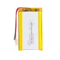 Batterie rechargeable au lithium polymère LiPo 3.7V 2200mAh 604070, pour Mp3, GPS, PSP, téléphone portable, PAD, MID, DVD, batterie externe, enregistreur