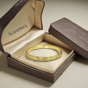 Lắc tay nữ mạ vàng 24K thiết kế mới nhất, hoa tinh xảo, thích hợp làm quà tặng, lắc tay mạ vàng - Product Image 6