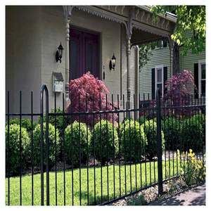 Rampe de balcon en fer forgé de qualité supérieure, anti-corrosion, clôture de sécurité pour villa, escalier et <span class=keywords><strong>terrasse</strong></span> - Product Image 2