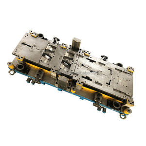 Troquel de prensa de mantenimiento rápido Troqueles de formación personalizados Módulos desmontables Troquel de estampado progresivo - Product Image 6