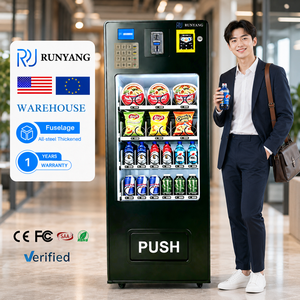 Máquina Expendedora Automática Inteligente RUNYANG Personalizada para Bebidas y Alimentos, con Monedas, Pequeña, para Exteriores - Product Image 1