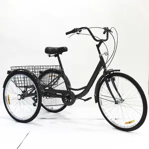 2024 인기있는 현대 3 바퀴 성인 트라이 크 남성/도매 OEM 사용자 정의 3 바퀴 자전거/성인 세발 자전거 판매