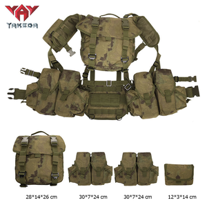 Yakeda Chest Rig Tactical Equipment Preorder 1000D Combo Patrol Belt Load Bearing Battle Belt With Harness and Pack Tactics Gear - Product Image 3