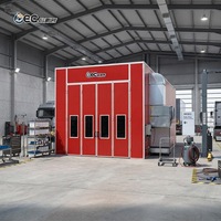 Cabine de peinture industrielle, grande cabine de pulvérisation pour le revêtement de meubles et de machines, chambre de cuisson, four de séchage, atelier certifié CE