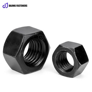 Cường độ cao thép carbon 8.8 cấp Đen Nut dày Hex Nut m4m6m8 vít Nut bên ngoài Hex NUT - Product Image 2