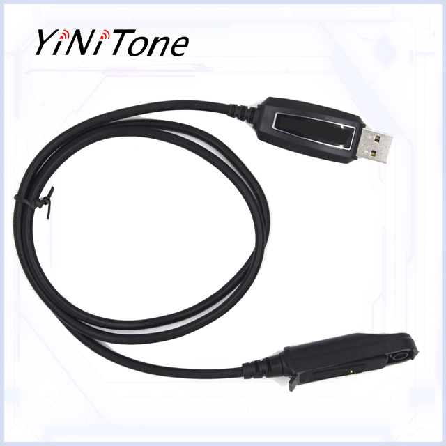USB Programming Walkie Talkie Cable Compatible BaoFeng UV9R Pro GT-3WP UV5S BFA58 BF9700 Firmware Write Frequency Driver CD for