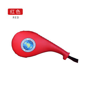 Cible de pied en cuir PU bleu pour Taekwondo ITF, équipement d'entraînement durable pour adultes et enfants, matériel d'arts martiaux - Product Image 2