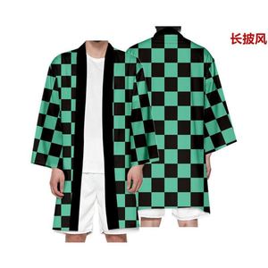 32 Estilos de Camisetas de Cosplay de Demon Slayer Kimetsu No Yaiba, Capa Japonesa Larga de Anime, Kimono Haori Yukata, Ropa Unisex - Product Image 5