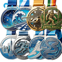 Desafío Virtual Personalizado, Mini Maratón en Línea, Carrera Divertida, Carrera Deportiva, Medallas, Medallón, Medallas de Carrera Virtuales Personalizadas
