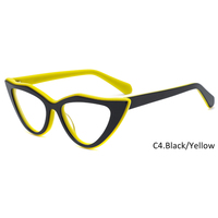 Lunettes de vue rétro Bellestron 2023, montures œil de chat en acétate, style unisexe, modèle JX-008, haute qualité