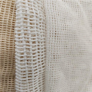 Hữu Cơ Bông Thoáng Khí Bông Lưới Vải Cho Quần Áo Tops Quần 100% Bông Sợi Dọc Dệt Kim Bán Buôn Lưới Thiết Kế Vải - Product Image 4