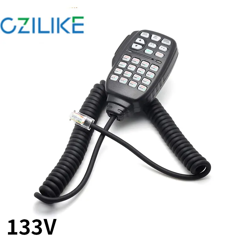 HM133V Microphone Compatible with Icom Mobile Radio IC-2200H IC-2800H IC-V8000 IC-208H IC-2820H DTMF Car radios Hand Mic Durable