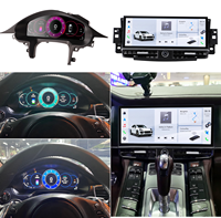 Navigation GPS pour voiture 12,3 pouces, compteur kilométrique, Carplay Android 14 pour Porsche Palamera 2010-2016, lecteur multimédia pour voiture