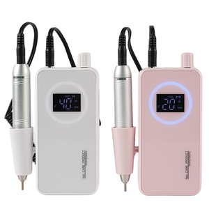 Wholesale 40000RPM Coreless Motor Nail <strong>Drill</strong> Machine Portable Wireless Rechargeable <strong>Pink</strong> Nail <strong>Drill</strong> - Product Image 4