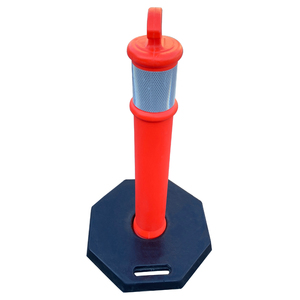 Bolardo DE TRÁFICO DE PE delineador de tráfico reflectante 720MM poste de advertencia conducción nocturna llamativo y duradero - Product Image 2