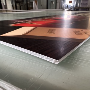 แผ่นลามิเนตสำหรับคอร์ฟลุตสำหรับพิมพ์โปสเตอร์กลางแจ้งขนาด5มม. สัญญาณสนามหญ้าสำหรับ coroplast กระดาษลูกฟูกต้อนรับสำหรับสนามหญ้า - Product Image 2