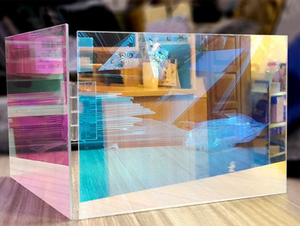 Sáng Tạo tùy chỉnh đầy màu sắc Acrylic kiến trúc máy tính để bàn trang trí sản phẩm hiển thị trang trí kiến trúc - Product Image 6