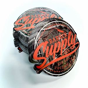 Étiquettes adhésives en vinyle personnalisées, résistantes à l'eau et aux déchirures, avec logo, découpées à la forme, feuilles d'autocollants en vinyle personnalisées - Product Image 1