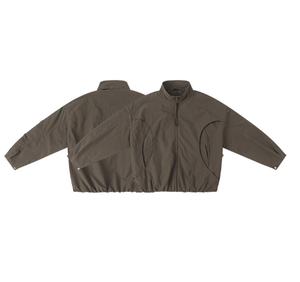 Nouvelle veste d'hiver en duvet de canard blanc épaissi, style américain, avec fermeture éclair, patchwork, unisexe - Product Image 3