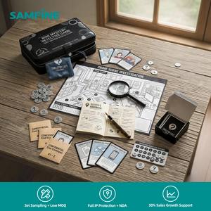 Cartes <span class=keywords><strong>de</strong></span> Clés Immersives pour Mini-Enquêtes Policières – Jeu <span class=keywords><strong>de</strong></span> Société pour Soirées Adultes – Emballage Personnalisé – Cartes à Jouer pour Scènes <span class=keywords><strong>de</strong></span> Crime - Product Image 1