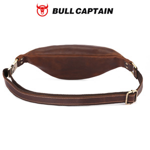 กระเป๋าคาดเอวหนังแท้ BULLCAPTAIN Classic สำหรับผู้ชาย แบบสะพายไหล่/คาดเอว พร้อมตัวล็อคแบบปลดเร็ว - Product Image 6